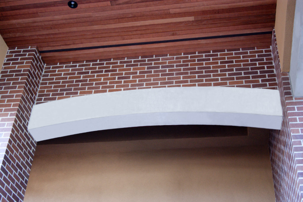 curved arch lintel | Sanderson Concrete